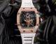 Swiss Replica Richard Mille Capricorn Gypsophila Watch Rose Gold Red Rubber Strap (8)_th.jpg